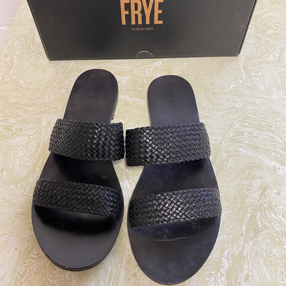 FRYE RUTH WOVEN SLIDE